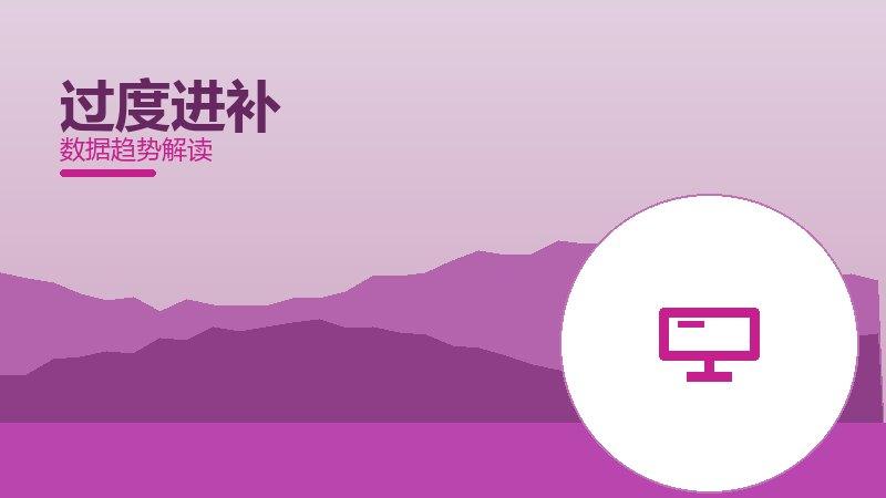 过度进补从1到100，规模化应用与普及